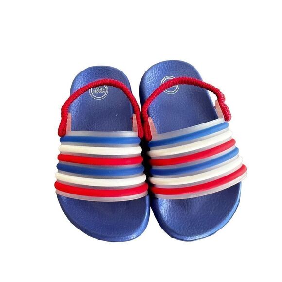 Wonder Nation NWOT Baby Slides Sandals Flop - Picture 1 of 5